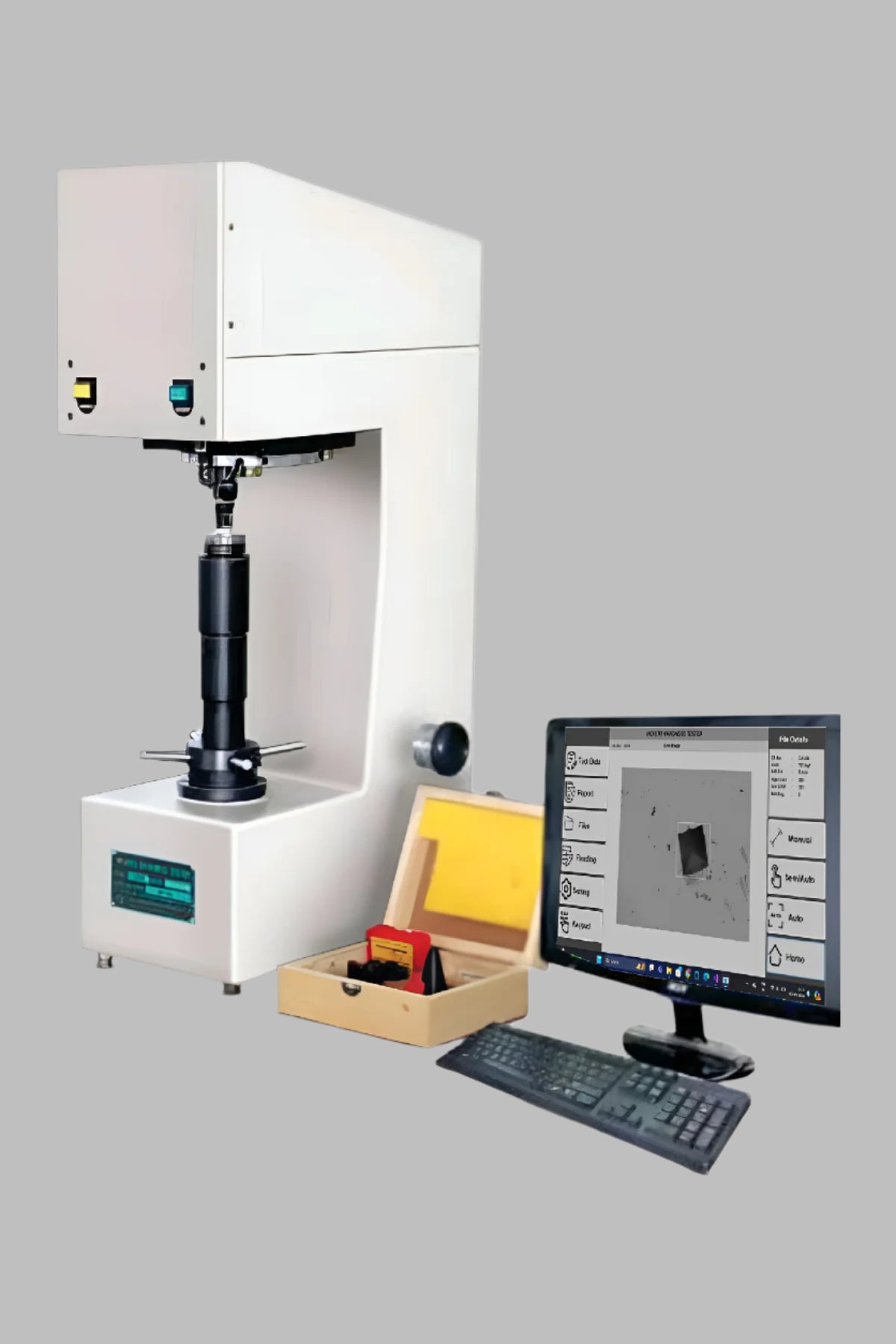ASI Computerized Vickers Hardness Testing Machine - ASI-VM 50-PC