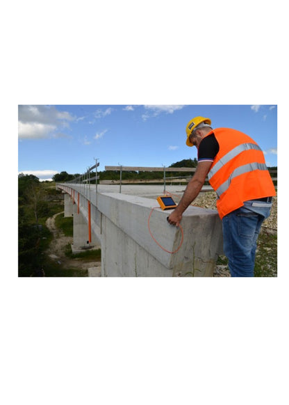 ASI  Instrument for Ultrasonic  Pulse velocity and sonictests  with instrumented hammer