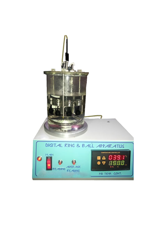 Semi Automatic Ring & Ball  Apparatus  4 Sample, ASI - 109A