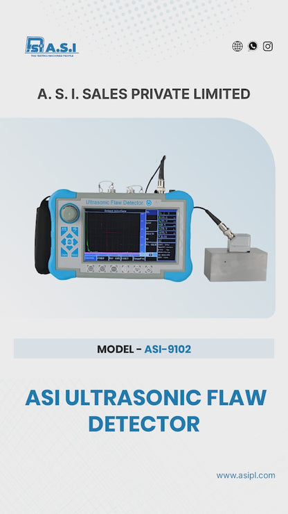 ASI Digital Ultrasonic Flaw Detector, ASI-9102
