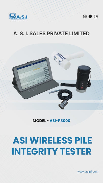 ASI-P8000 Wireless Pile Integrity Tester